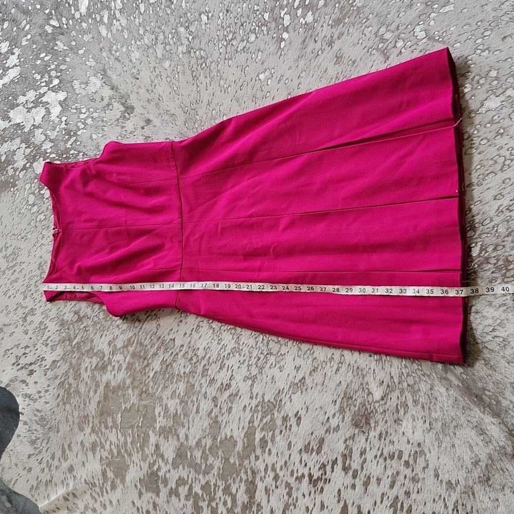J. Crew Pleated Sleeveless A-Line Dress Two Way Stretch NWT Sz2 - Picture 7 of 9